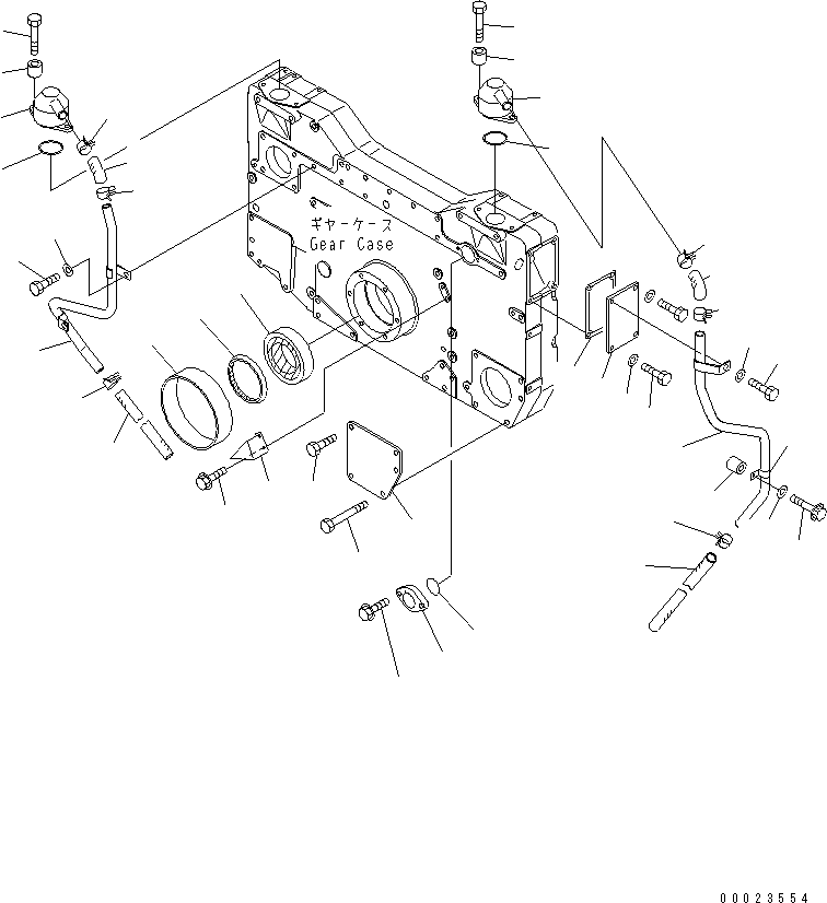 Шланг 07286-01990 KOMATSU