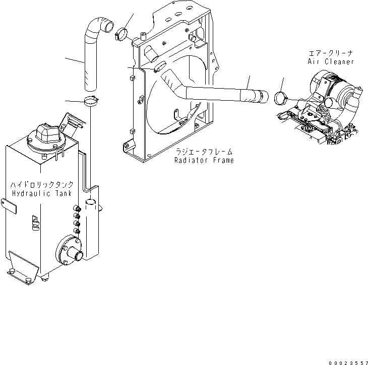 Шланг 22K-01-21511 KOMATSU