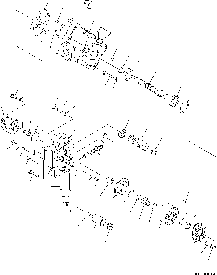 Подшипник FU6205 KOMATSU