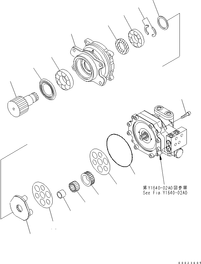 PINION, ASSEMBLY FUGCP0518436 KOMATSU
