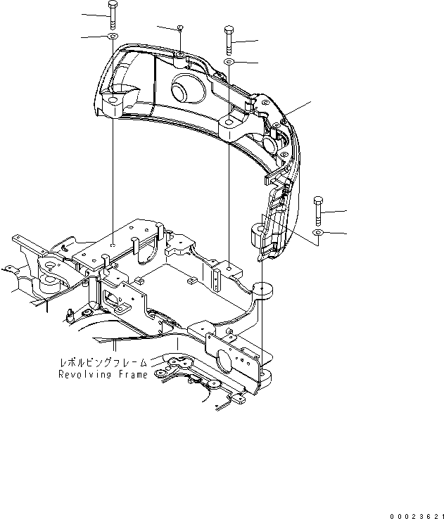 WEIGHT,COUNTER 22K-46-21212 KOMATSU