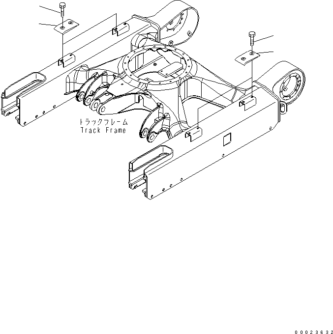 Пластина 20C-30-31240 KOMATSU