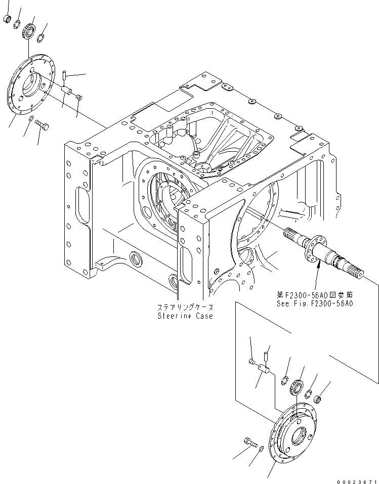 Водило в сборе 134-22-72400 KOMATSU