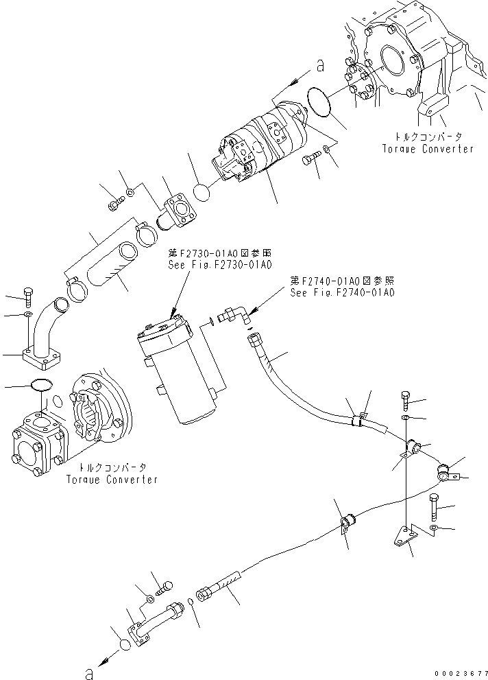 Шланг в сборе 134-49-71741 KOMATSU