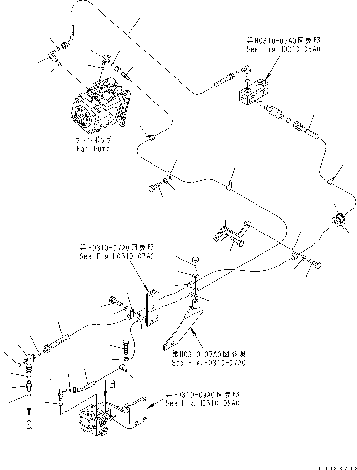 Угольник 134-62-71440 KOMATSU