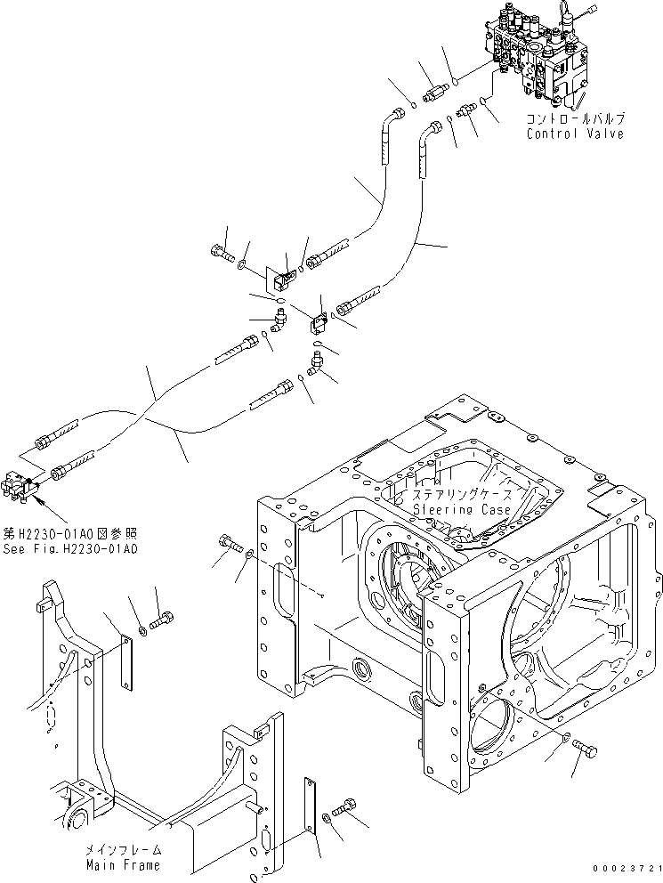 Шланг 02765-B0307 KOMATSU