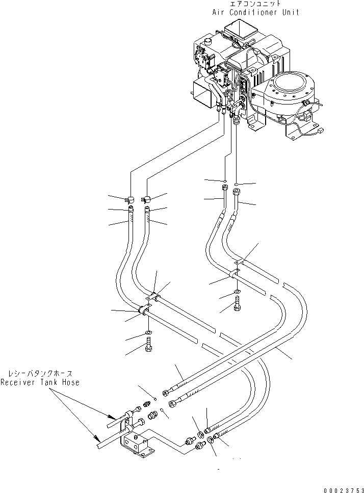 Шланг 09483-10413 KOMATSU