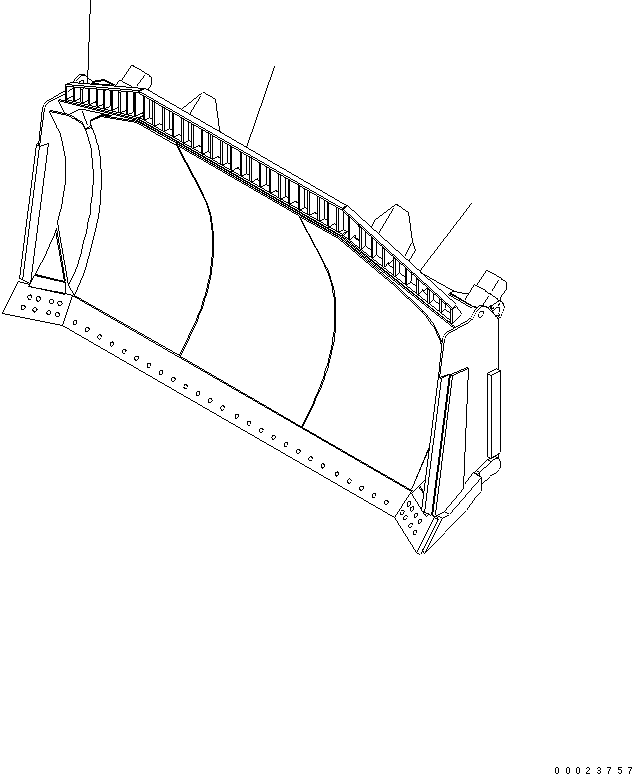 SPILL GUARD 198-71-61730 KOMATSU