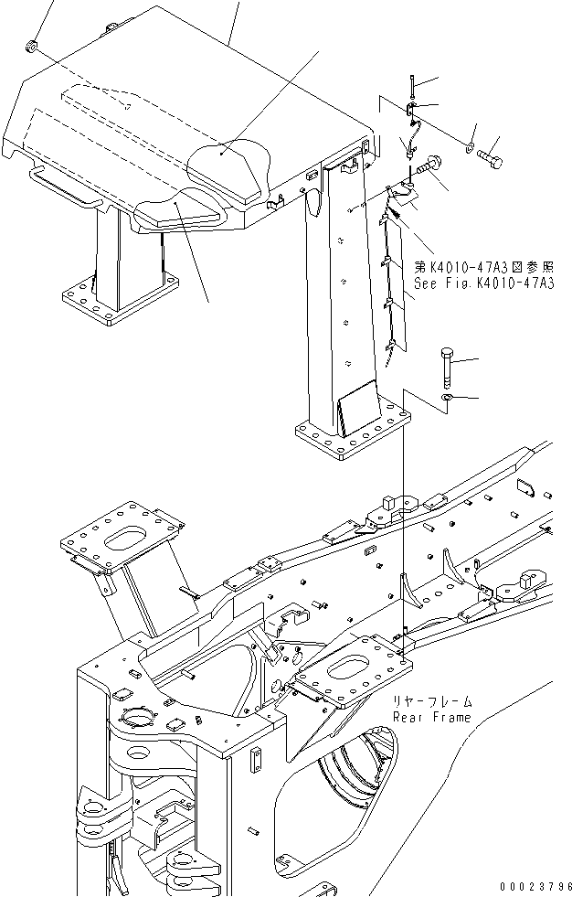 CANOPY 428-957-2121 KOMATSU
