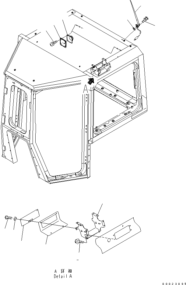 Панель 14X-911-4221 KOMATSU