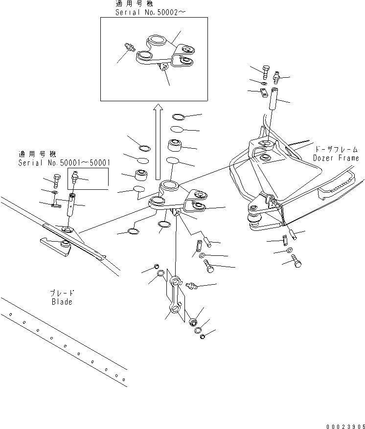 Кронштейн (сварной) 124-72-51344 KOMATSU