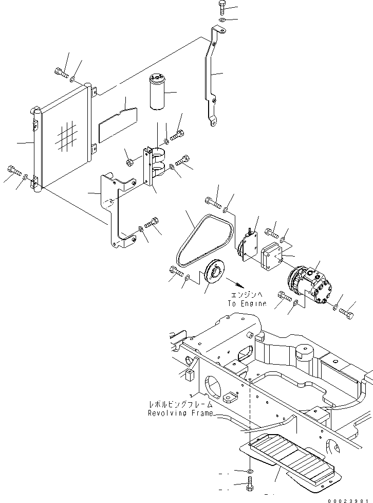 Шкив 22L-979-2330 KOMATSU