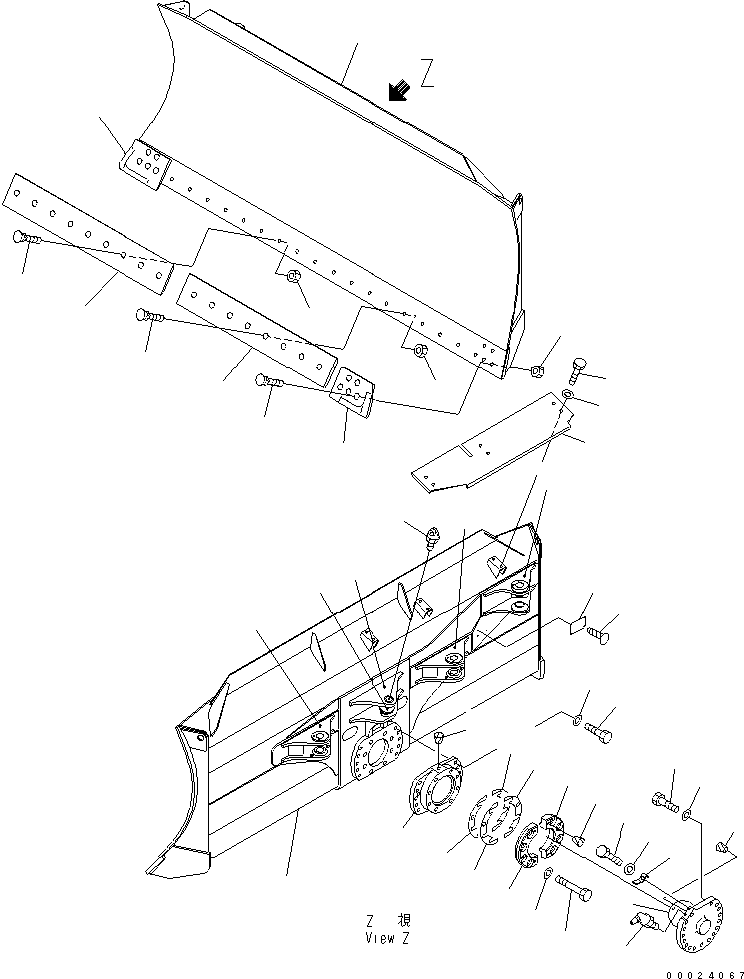 End Bit 134-72-61450 KOMATSU