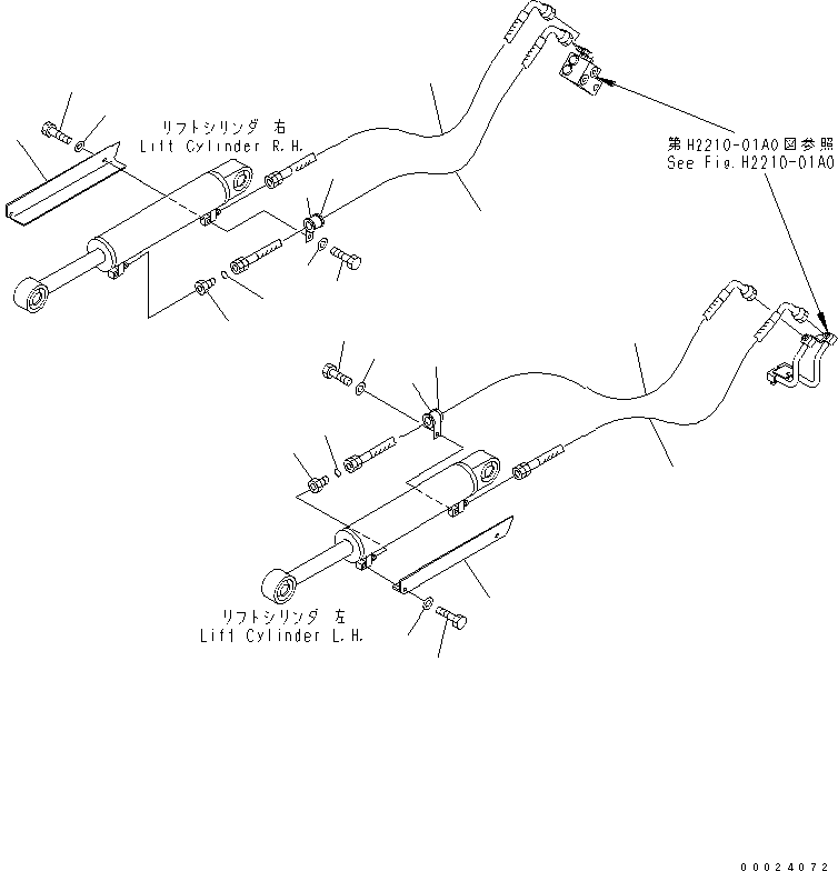 Ниппель 134-62-71740 KOMATSU