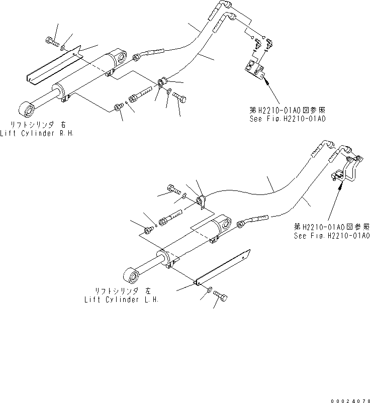 COVER {R.H.} 13G-62-73420 KOMATSU
