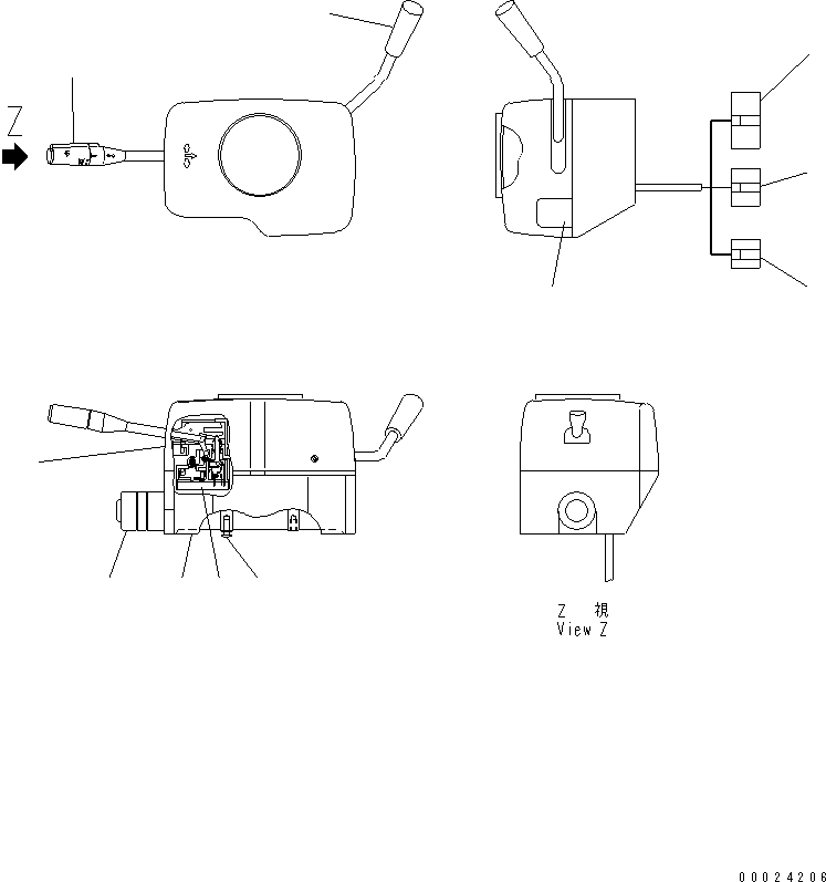 Разъём 08192-18813 KOMATSU
