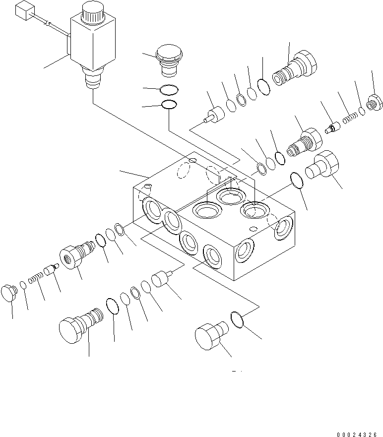 Опорное кольцо 07001-12014 KOMATSU