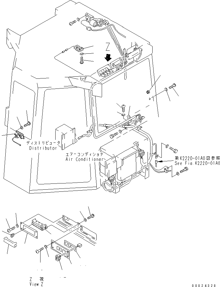Уплотнительное кольцо круглого сечения 7809-85-1230 KOMATSU