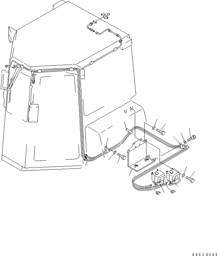 WASHER TANK 195-979-8511 KOMATSU