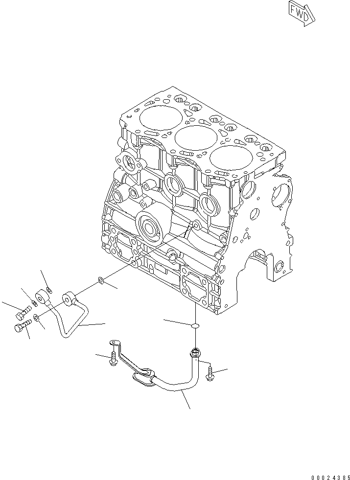 Уплотнительное кольцо круглого сечения YM119717-32060 KOMATSU