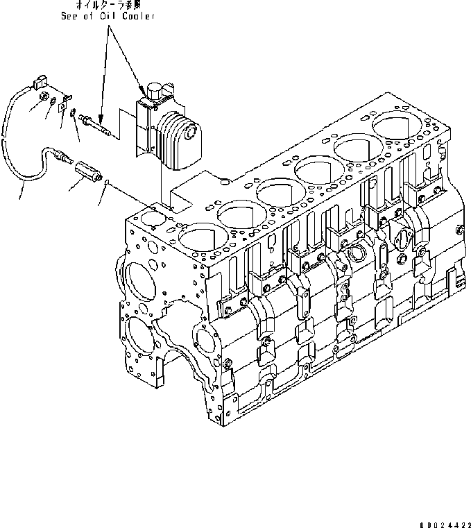 Переходник 6743-11-6910 KOMATSU
