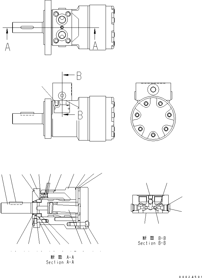 Подшипник ST7462 KOMATSU