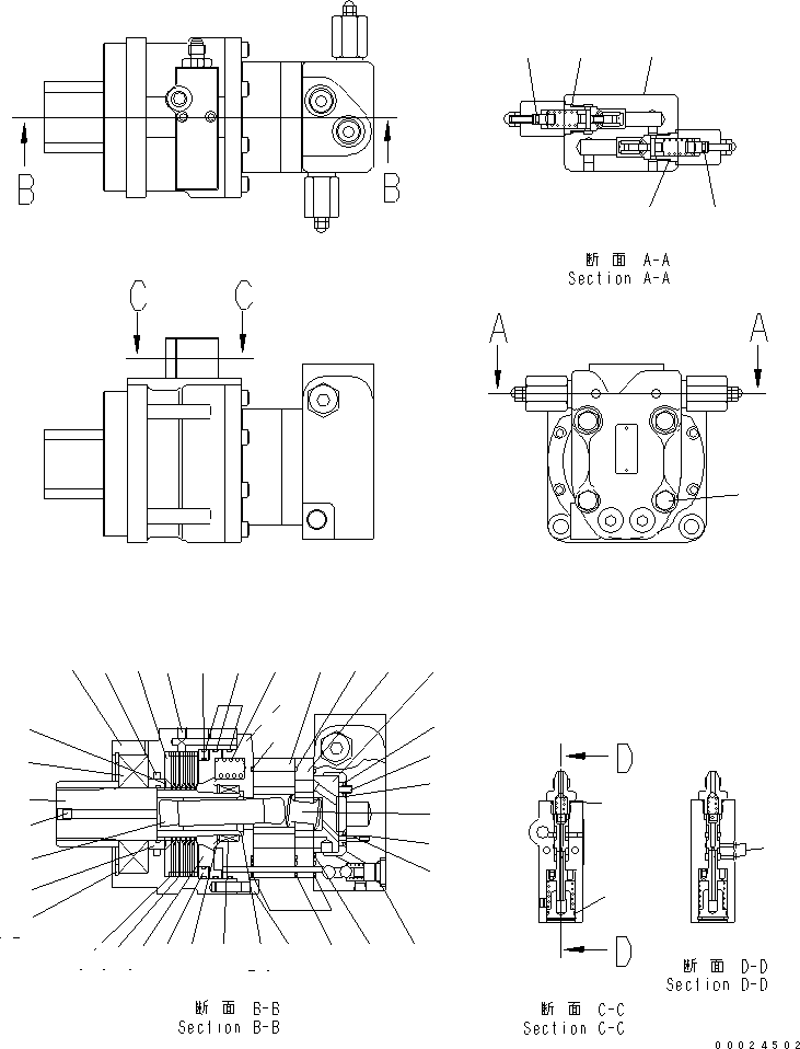 Пластина STAD0885B KOMATSU