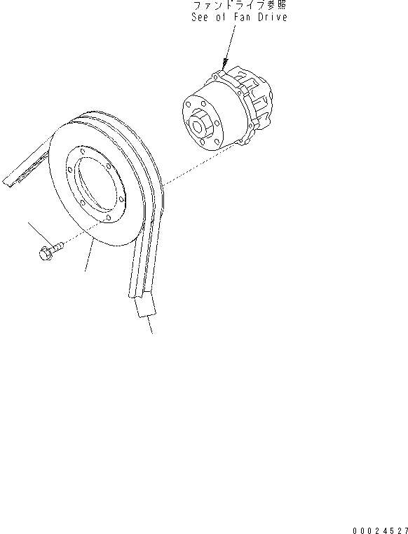 PULLEY¤ HARDENING 6151-61-3640 KOMATSU