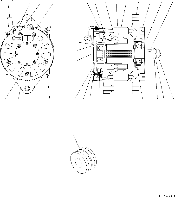 Винт KD0-0055-05092 KOMATSU