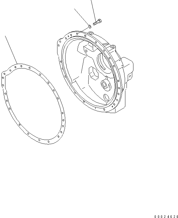 Прокладка 175-11-11132 KOMATSU