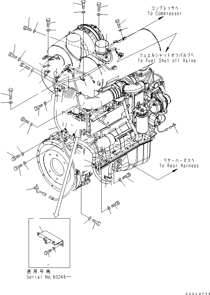 Жгут проводов 419-06-32352 KOMATSU