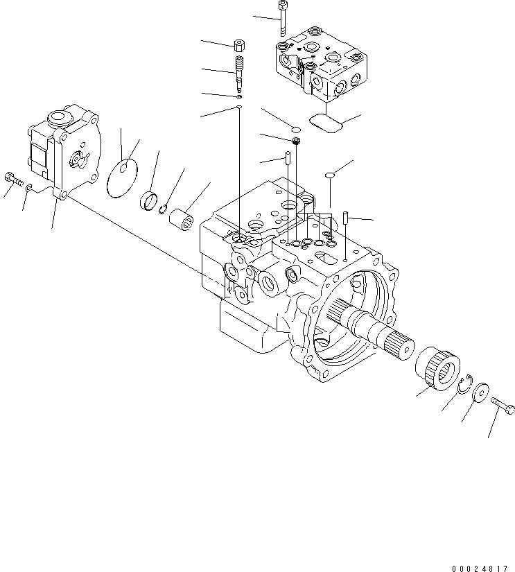 Муфта 708-3T-12170 KOMATSU
