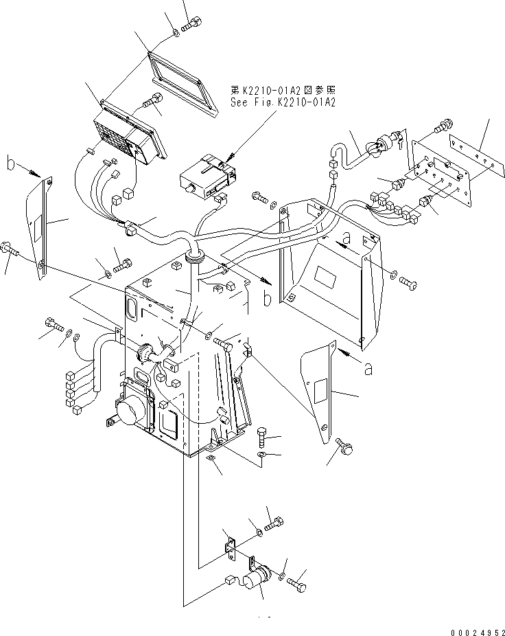 MONITOR PANEL 7831-62-4002 KOMATSU