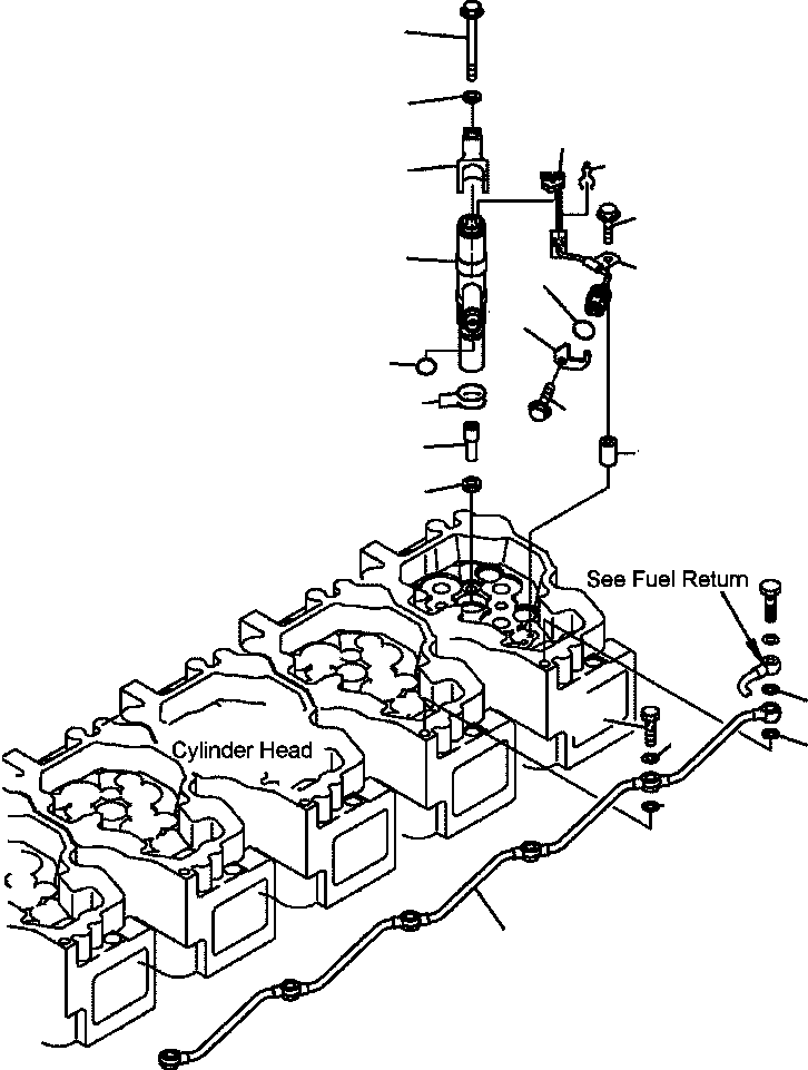 INJECTOR ASS'Y 6218-11-3100 KOMATSU