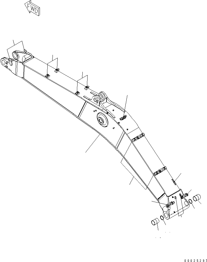 Boom Assembly 208-70-00970 KOMATSU