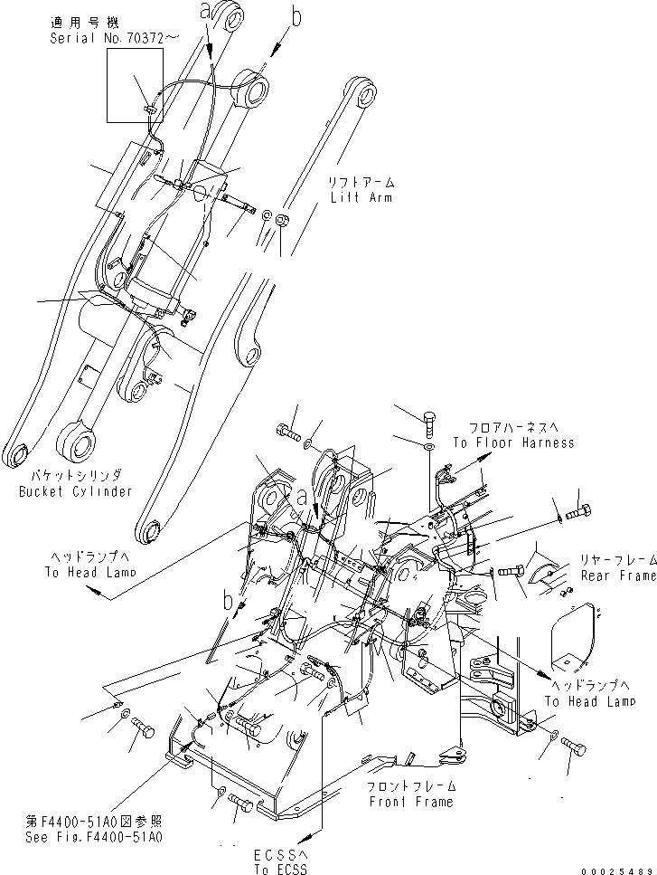 Жгут проводов 418-T80-3712 KOMATSU