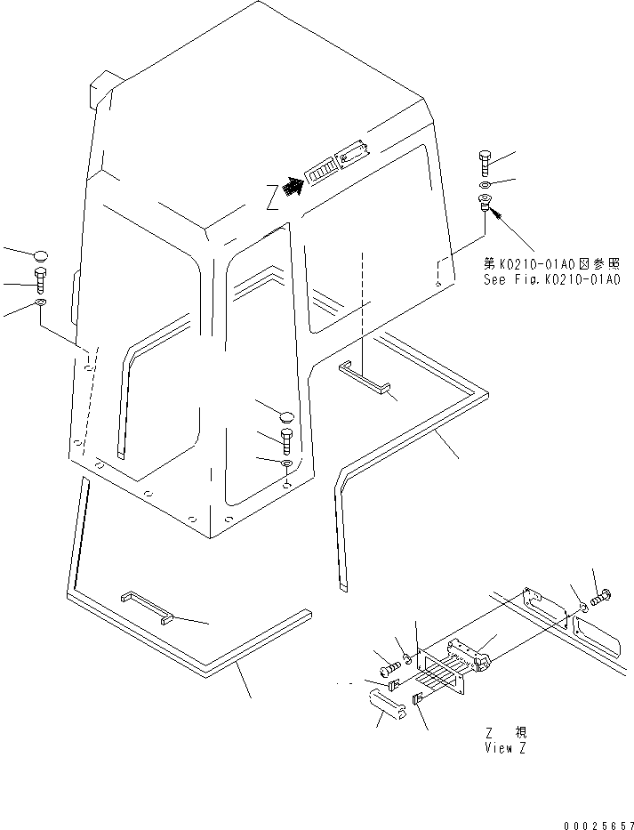 Клемма 08044-00040 KOMATSU