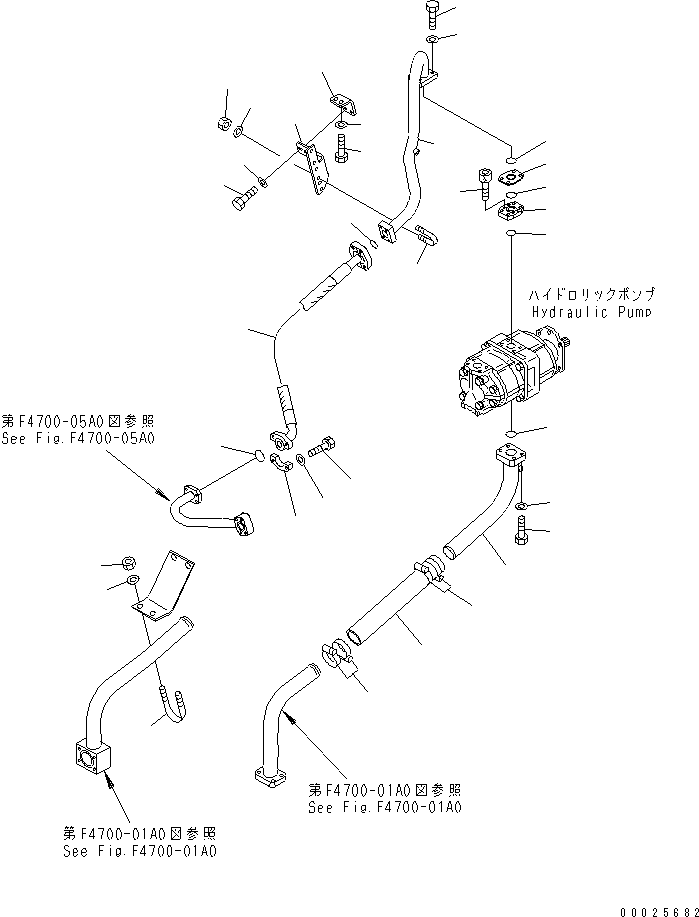 Шланг 07260-05850 KOMATSU