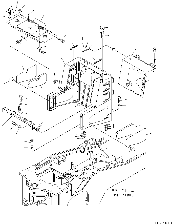 BULKHEAD 426-S05-3550 KOMATSU
