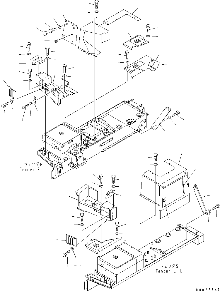Lever Assembly, Welded 09461-00030 KOMATSU