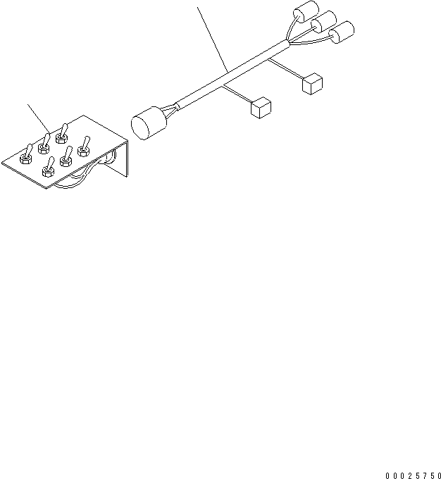Переключатель в сборе 19M-06-32820 KOMATSU