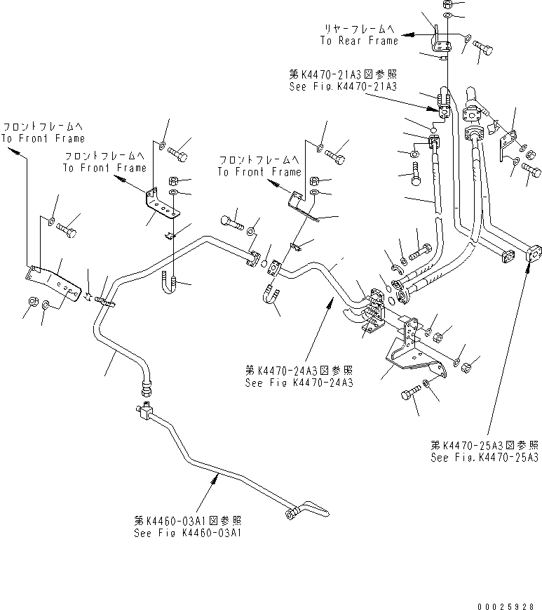 Шланг 07119-006A9 KOMATSU