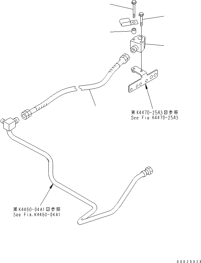 Шланг 07103-206A5 KOMATSU