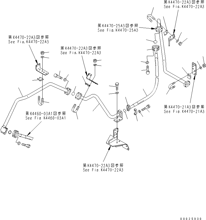 Шланг 07119-012A9 KOMATSU