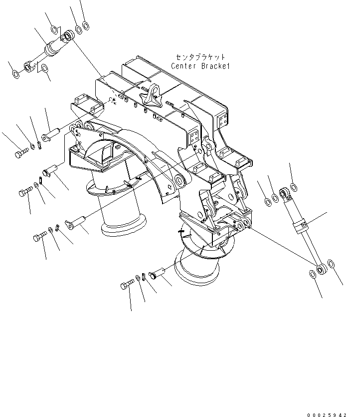 Палец 22U-70-12190 KOMATSU