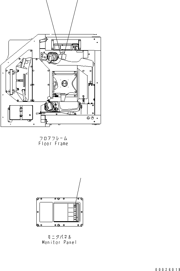 PLATE,BLADE LEVER 19M-98-31550 KOMATSU