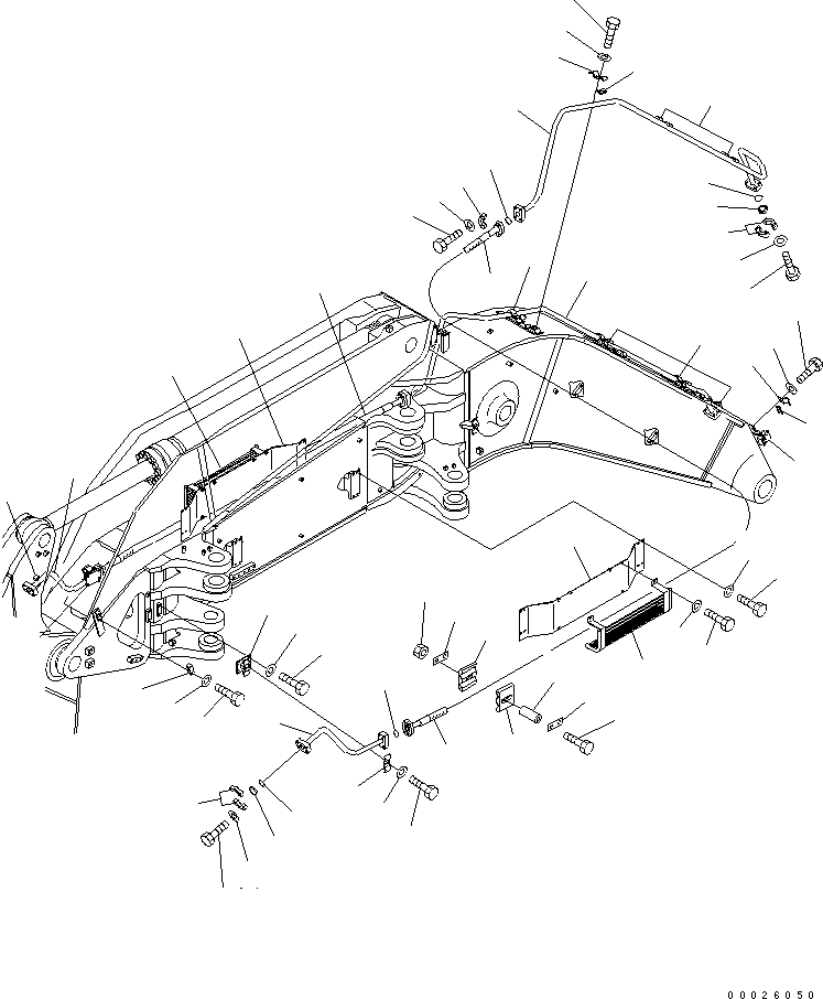 Шланг 07085-21031 KOMATSU