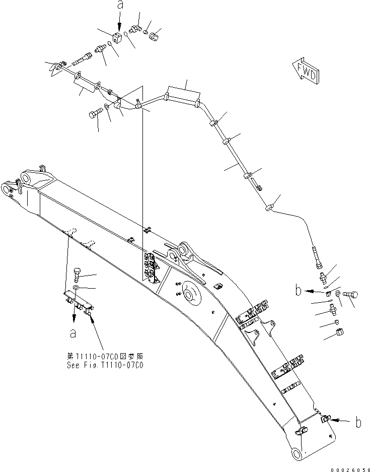 Гильза 07221-30315 KOMATSU