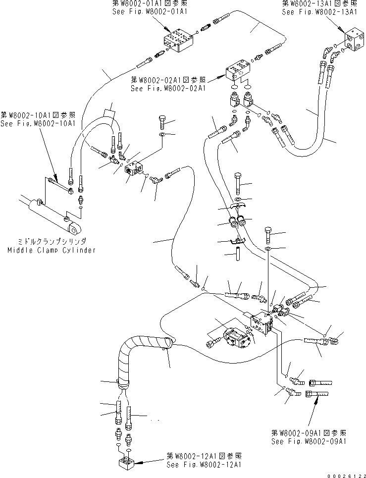 Шланг 07071-00312 KOMATSU