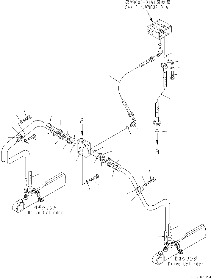 Шланг 07121-00611 KOMATSU